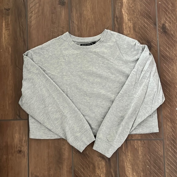 Large crop top crewneck from Brave soul - Picture 1 of 3